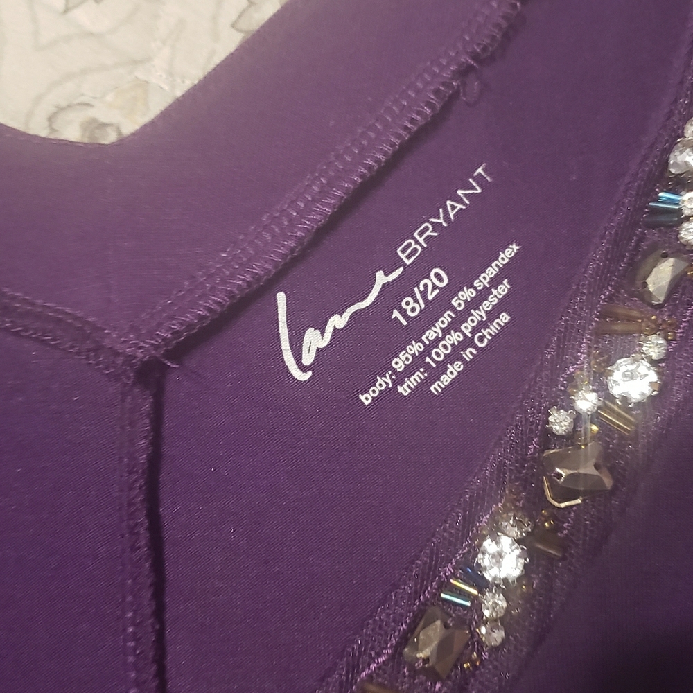 Royal purple dolman blouse
